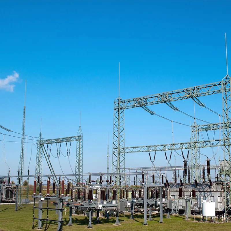 Struktur Pendukung Peralatan Gantry Gardu Listrik 220kV