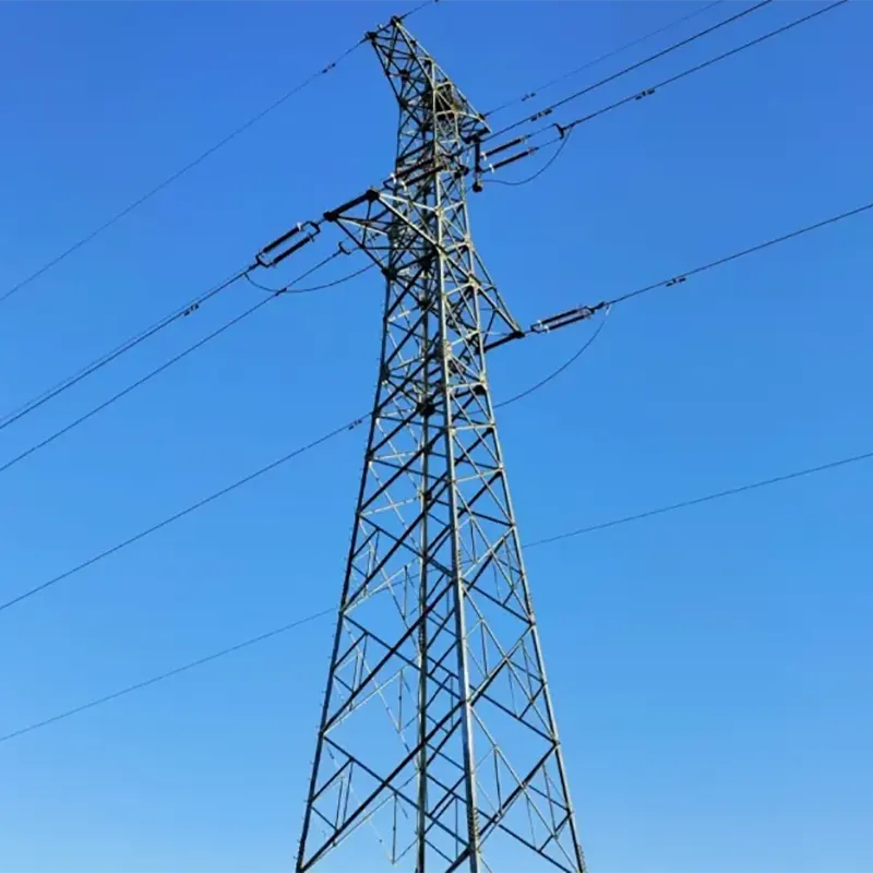 Menara besi baja transmisi 35kv-11kv