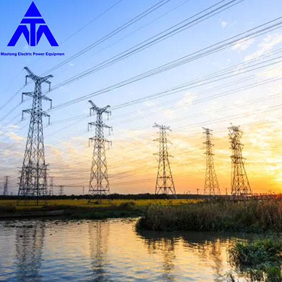 Menara Baja Sudut Penangkapan Jatuh Tenaga Listrik 35KV 66KV